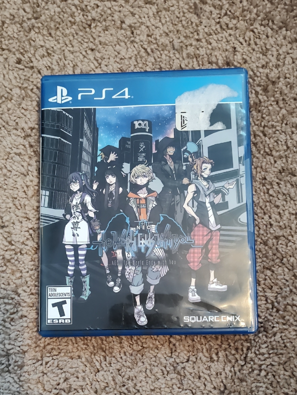 NEO: The World Ends with You PS4 Game - Blue Case -